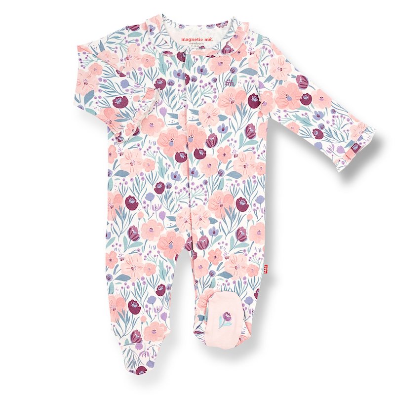 Magnetic Me Mayfair Organic Footie - 6-9 Months