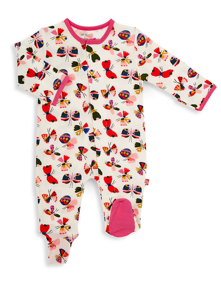 Magnetic Me Flitter Flutter Magnetic Footie - 0-3 Months