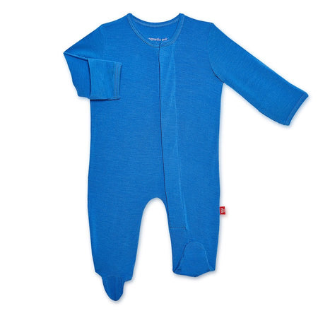 Magnetic Me Solid Modal Magnetic Footie - Cobalt - 9-12 Months