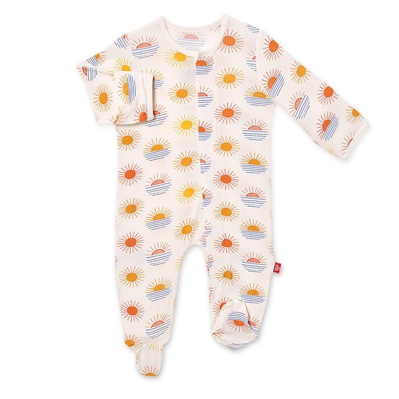 Sol Mates Modal Magnetic Footie - 9-12 Months