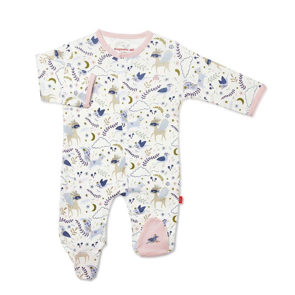 Magnetic Me Wonderland Organic Magnetic Footie - 6-9 Months