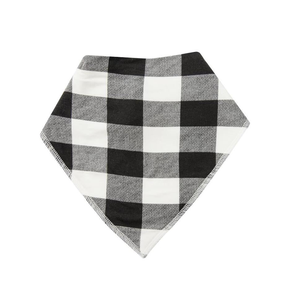 Angel Dear Buffalo Check Bandana Bib