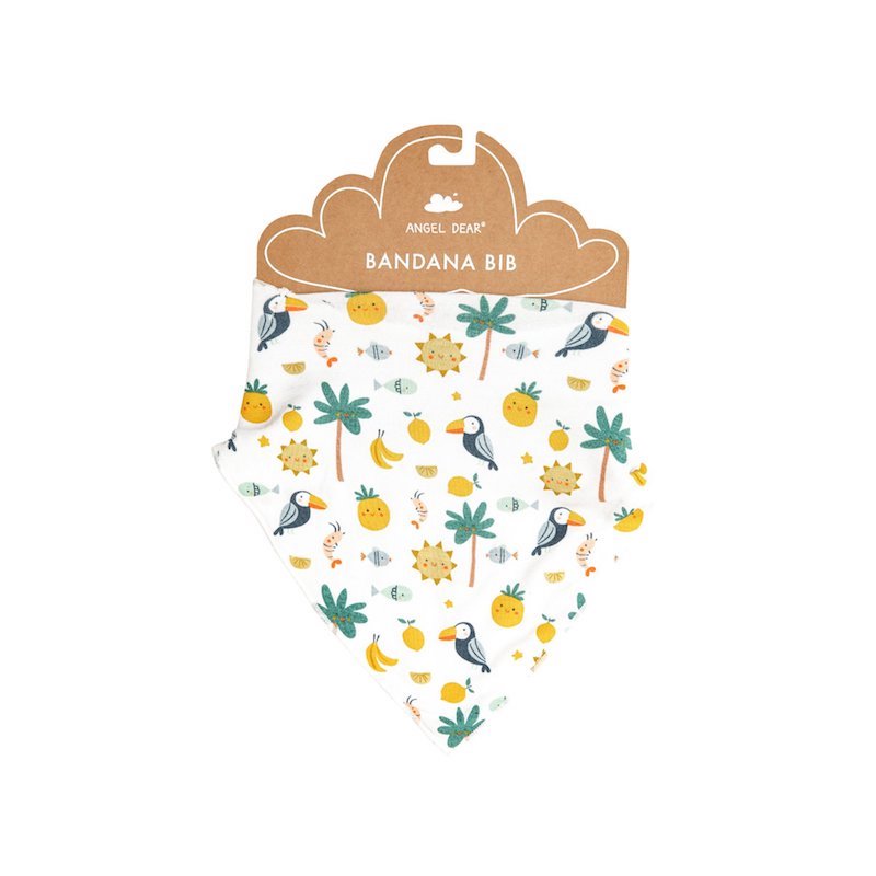 Angel Dear Petite Tropicale Bandana Bib