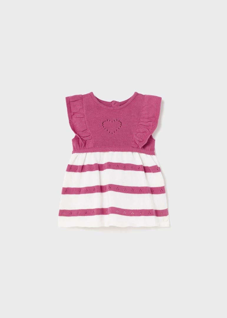 Tulip Knitted Newborn Dress