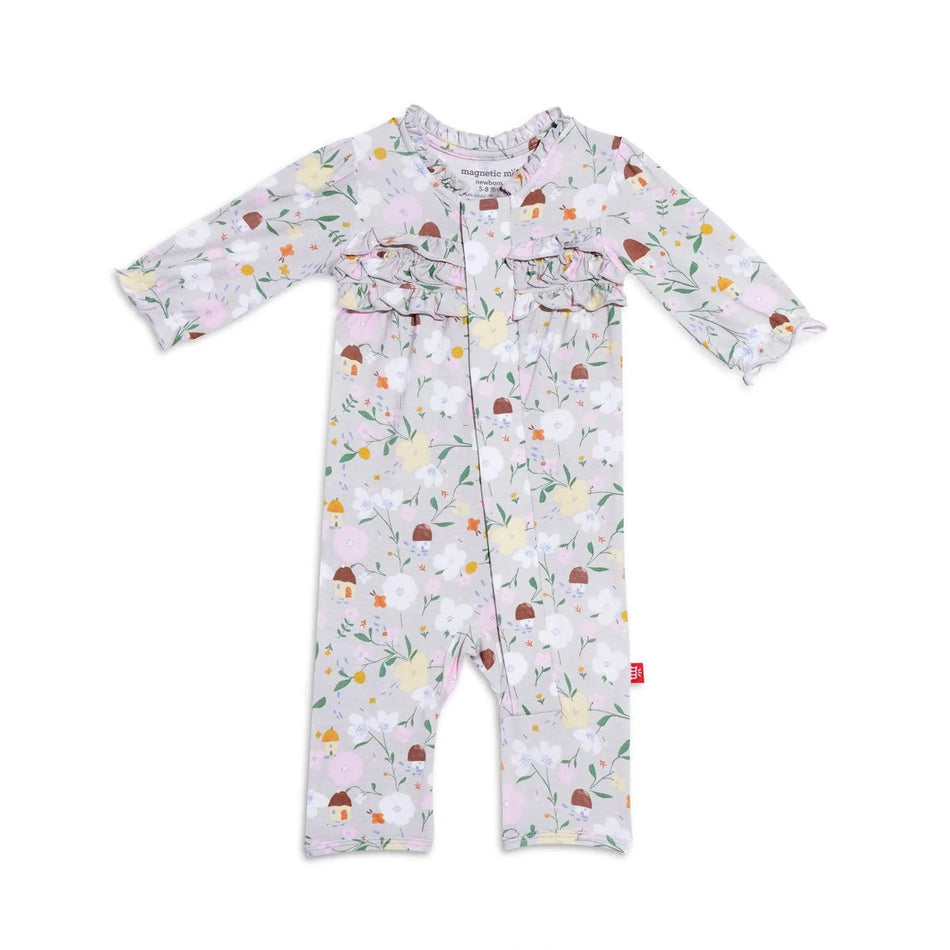 portabella posies modal magnetic coverall