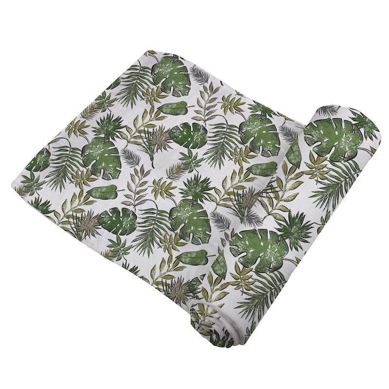 Newcastle Classics Jurassic Forest Swaddle Blanket