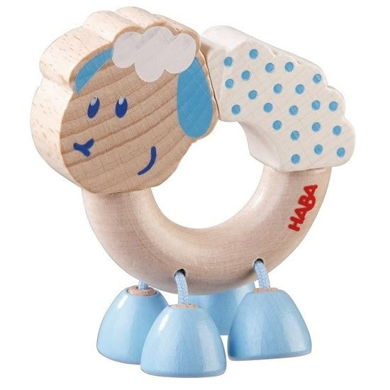 Haba Little Sheep Wooden Clutching Toy