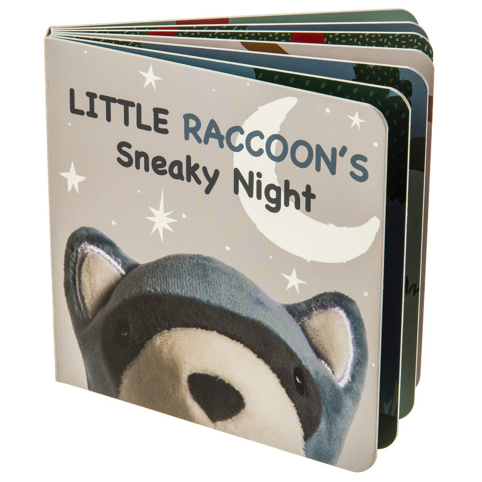 Leika Little Raccoon Board Book – 6×6″