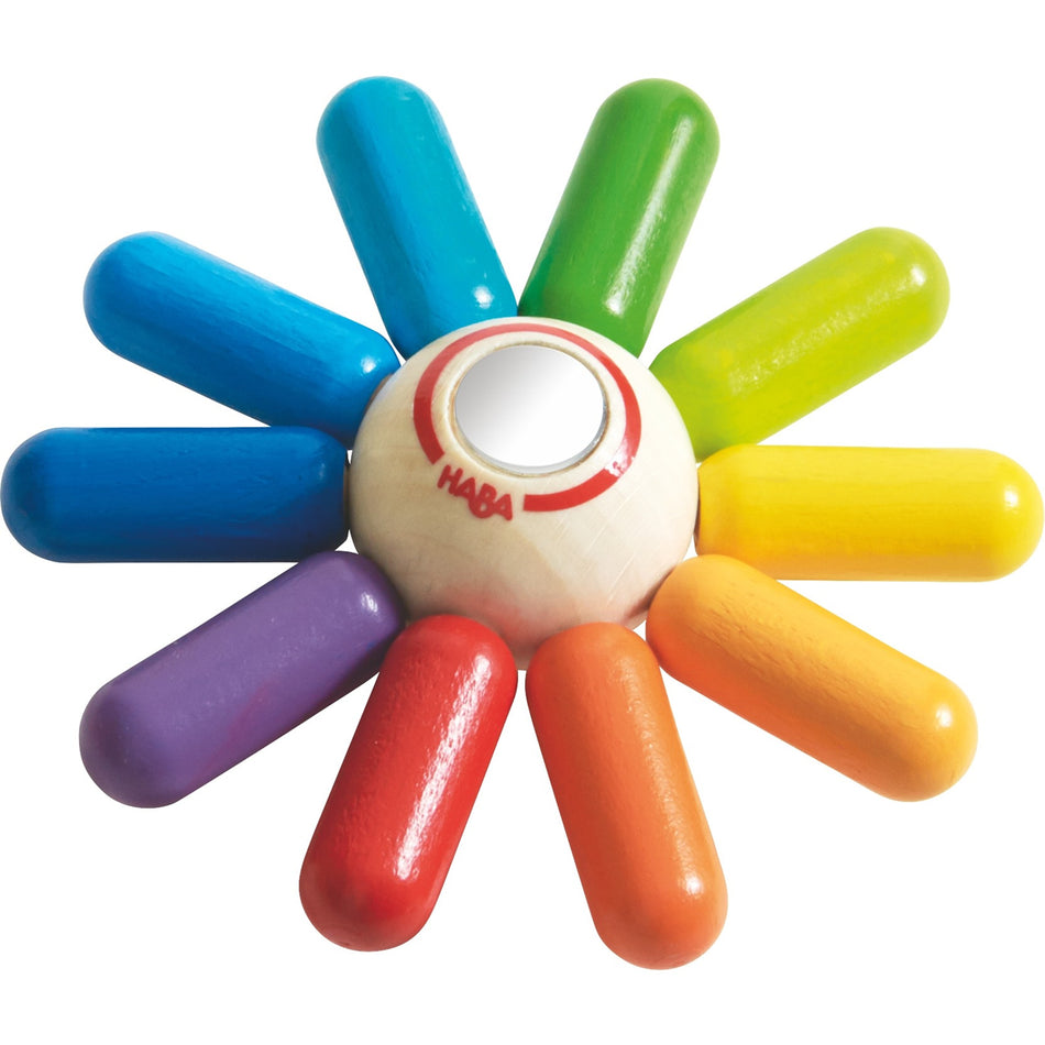 Haba Rainbow Sun Clutching Toy