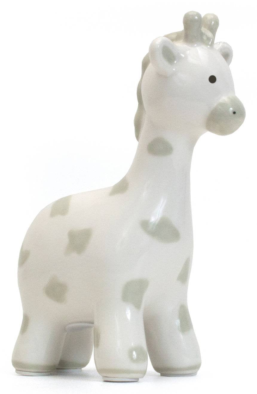 Child to Cherish Giraffe Bank - Gray Spotted