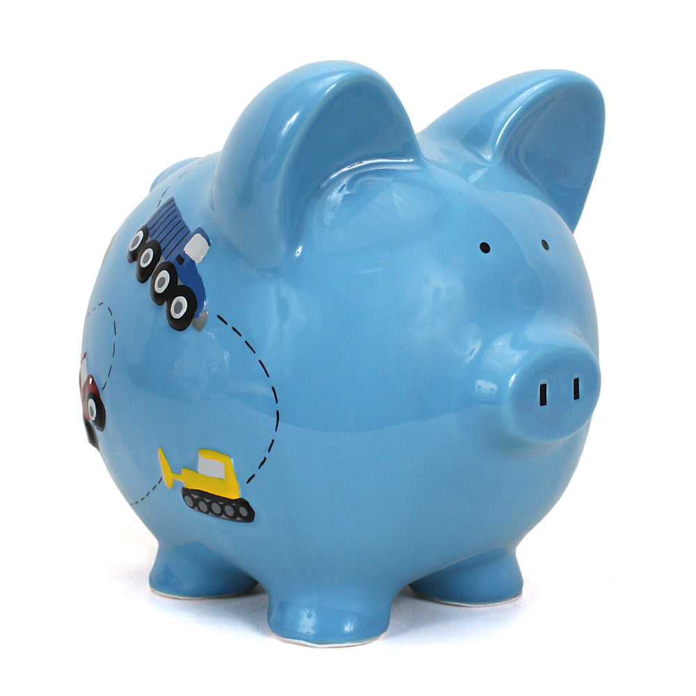 Child to Cherish Construction Piggy Bank