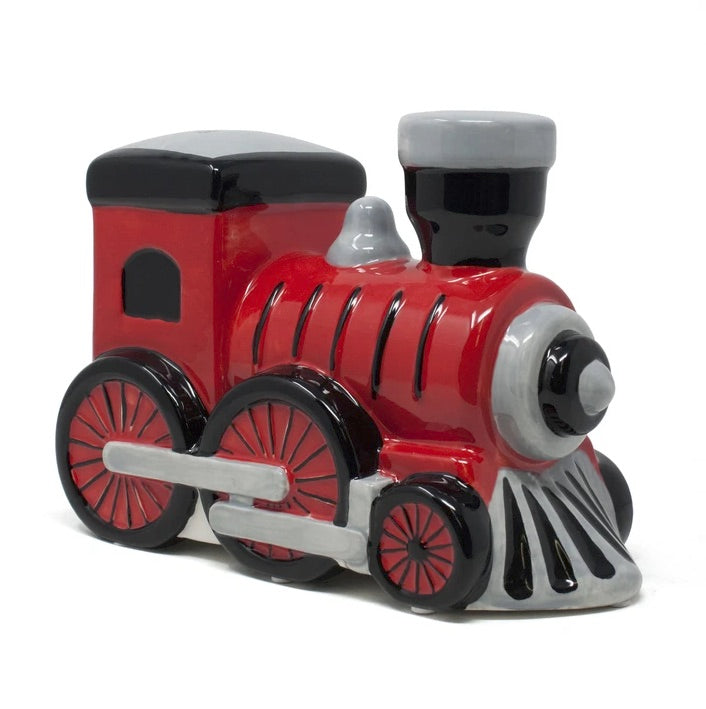 Child to Cherish Money Train Piggy Bank - Red