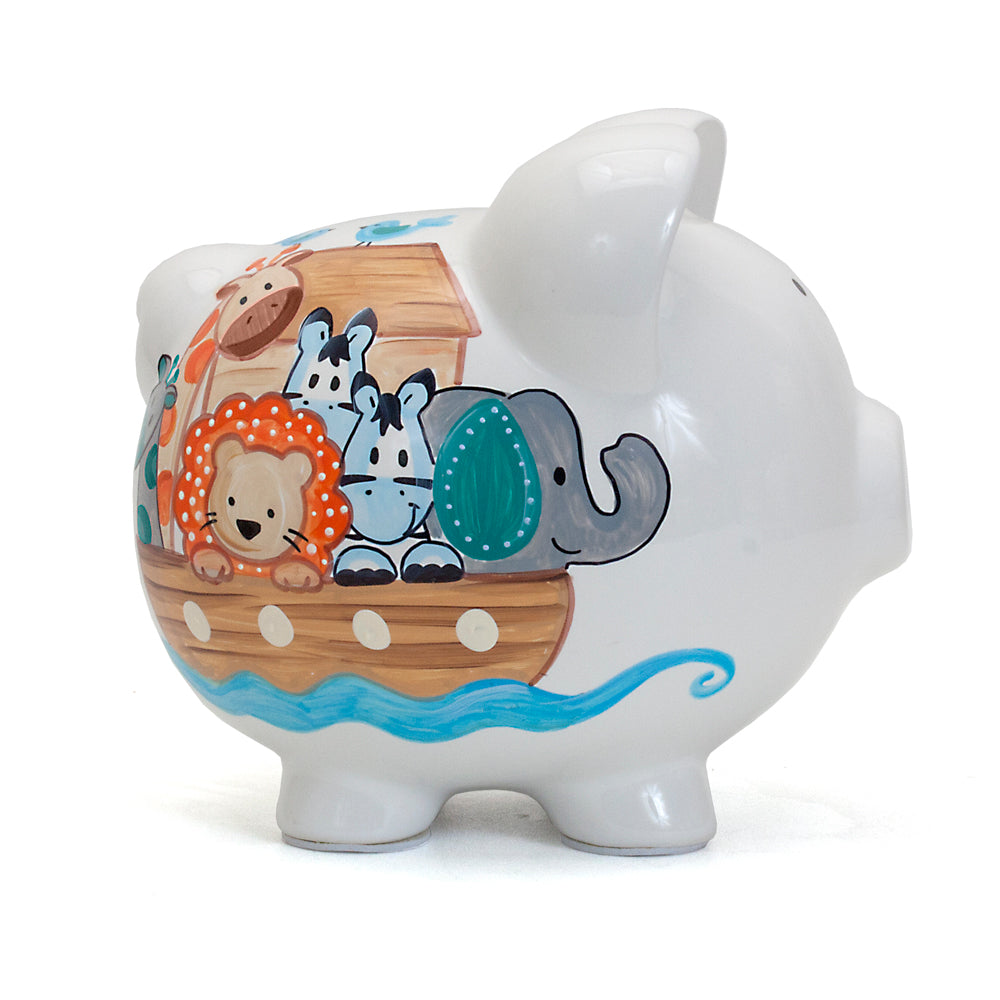 Child to Cherish Noah's Ark Piggy Bank