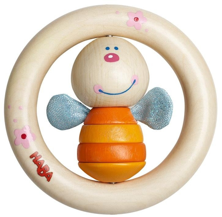 Haba Buzz-Buzz Be Wooden Rattle