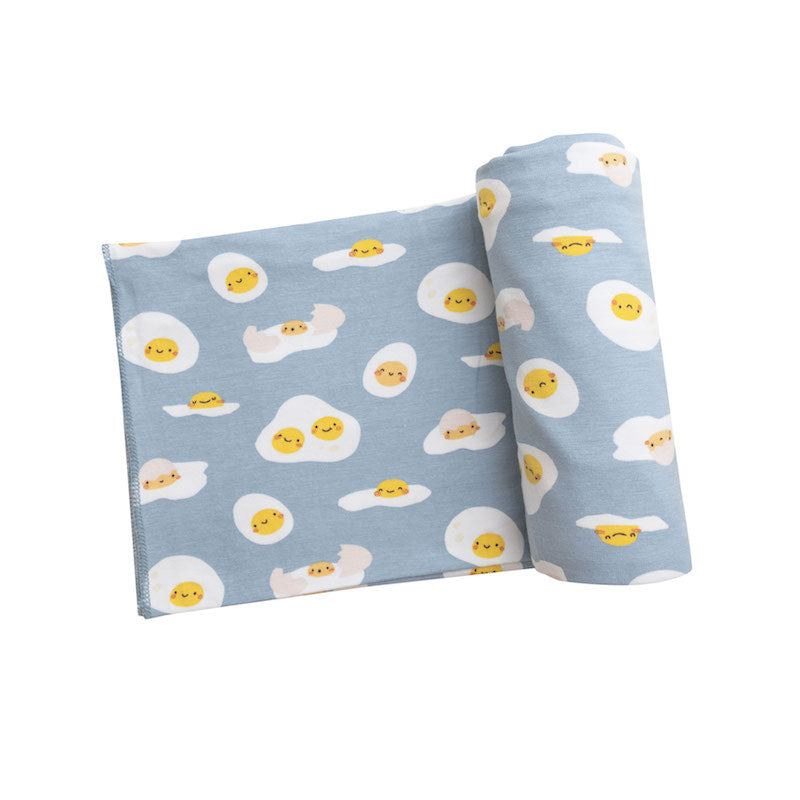 Eggcetera/Blue Swaddle Blanket