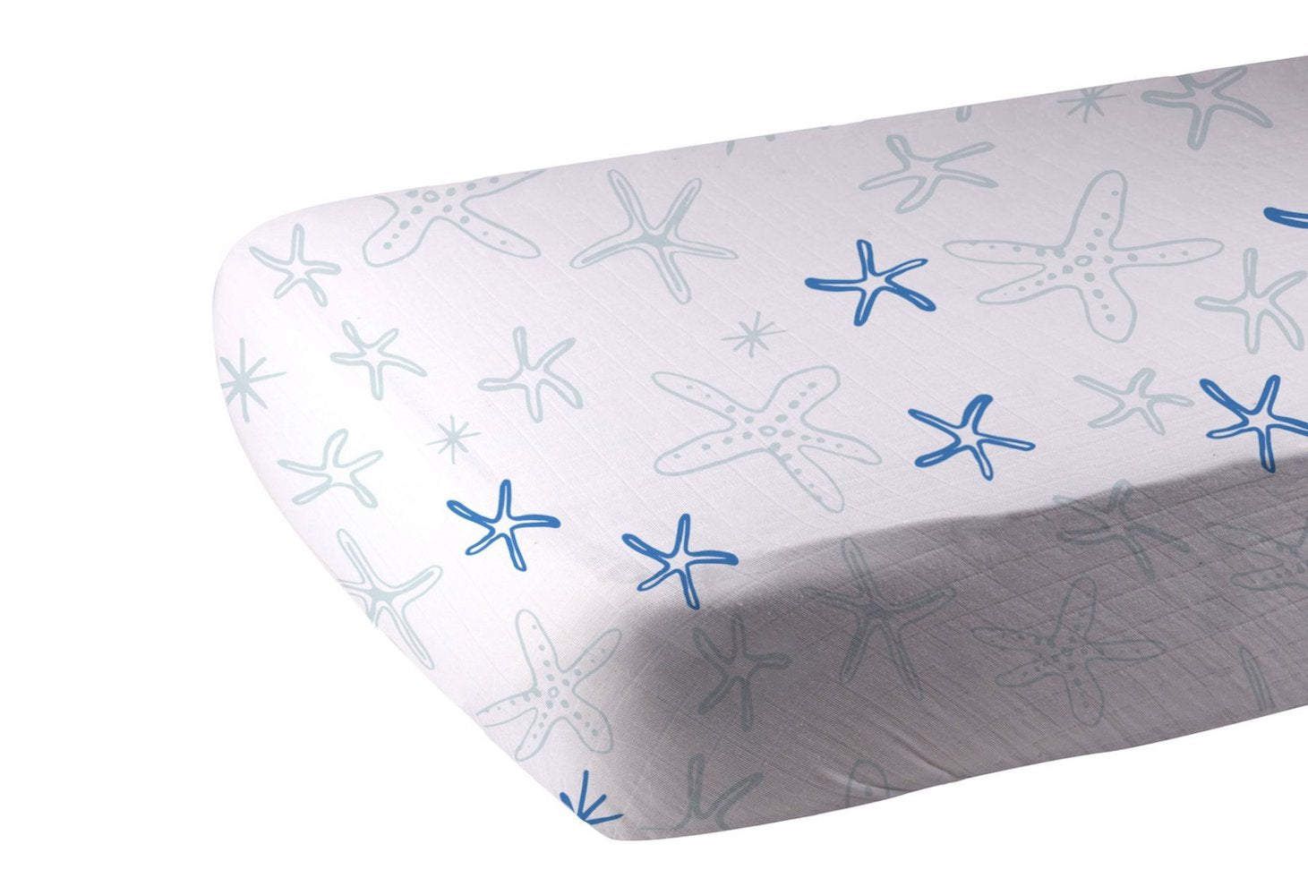 Newcastle Classics Starfish Crib Sheet