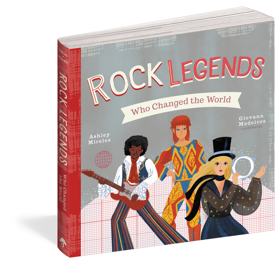 Rock Legends Who Changed the World Board Book