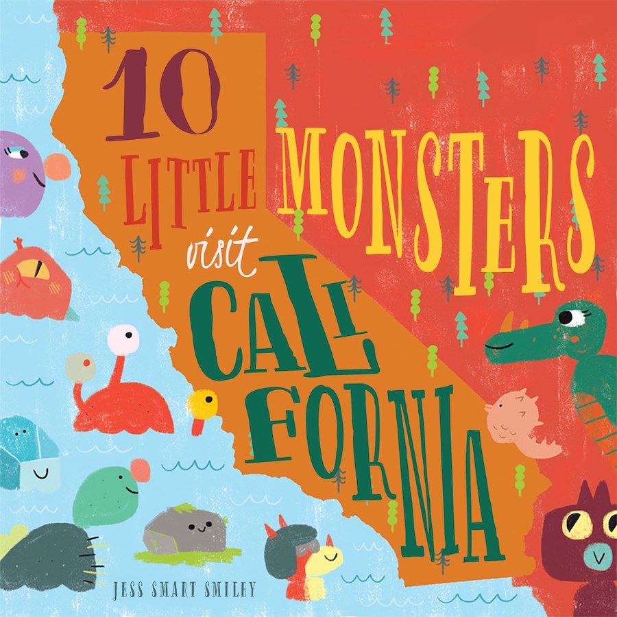 10 Little Monsters - California Book