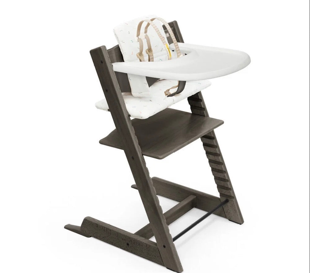 Stokke Tripp Trapp Complete in Hazy Grey / Icon Multicolor