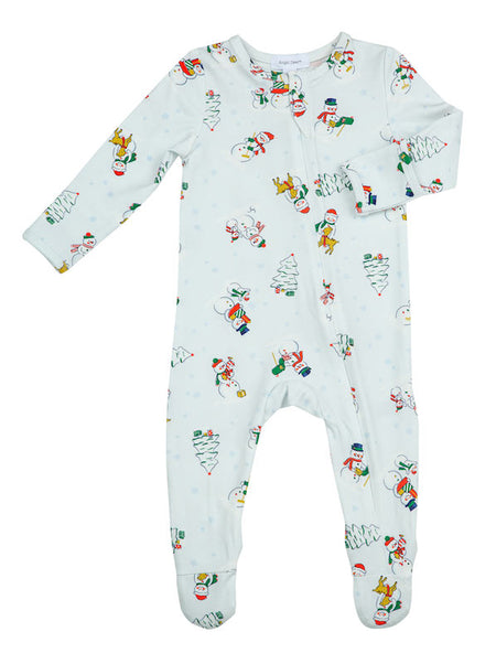 Angel Dear Snowfolk Footie - 6-9 Months