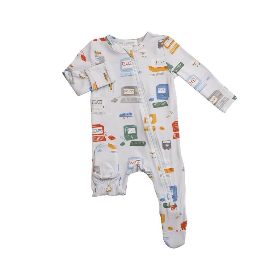 Angel Dear Baby Computer Zipper Footie - 3 - 6 Months