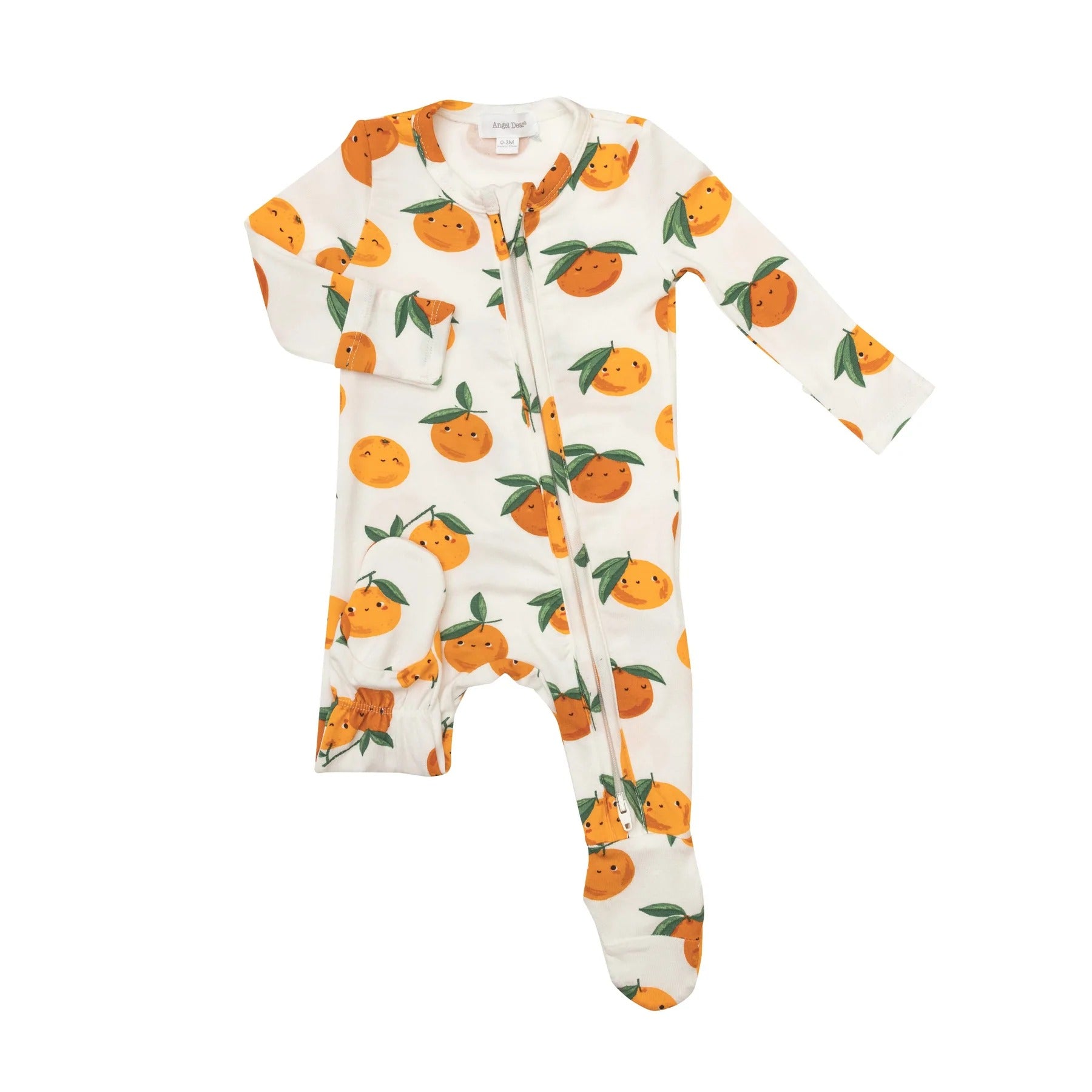 Angel Dear Bamboo Zipper Footie - Little Cuties - Newborn – Destination ...