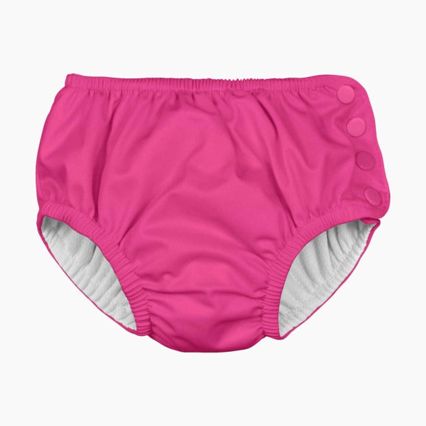 Snap Reusable Swim Diaper - Hot Pink