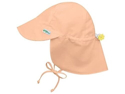 Flap Sun Protection Hat - Coral