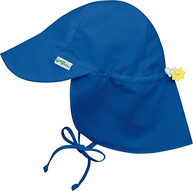 Flap Sun Protection Hat - Royal Blue