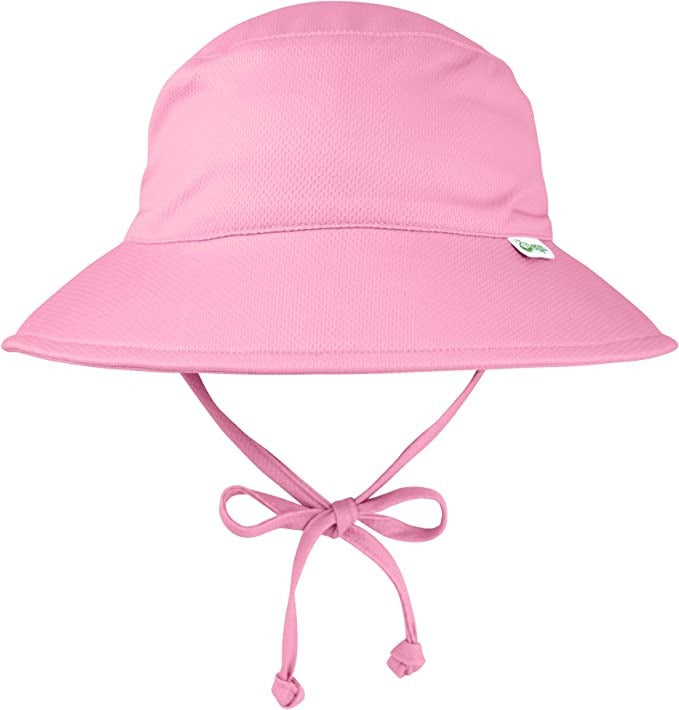 Breathable Bucket Sun Protection Hat - Light Pink