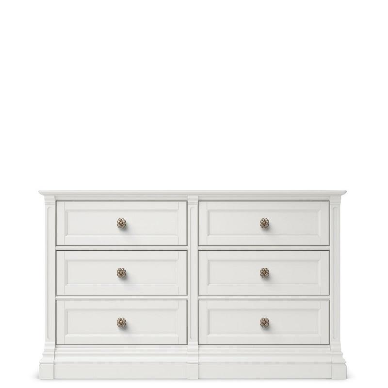 Imperio 6 Drawer Dresser - Bianco Antico Natural
