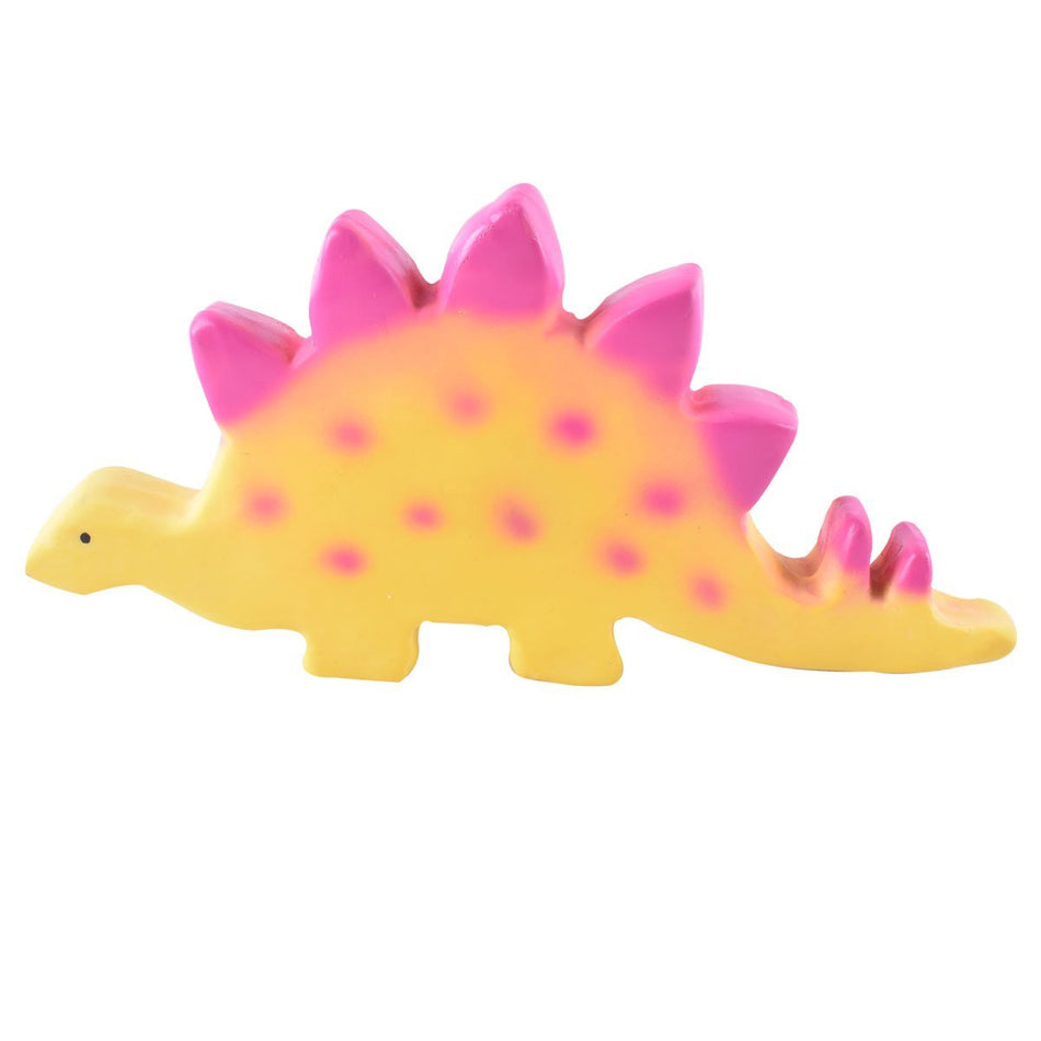 Baby Stegosaurus Organic Natural Rubber Toy