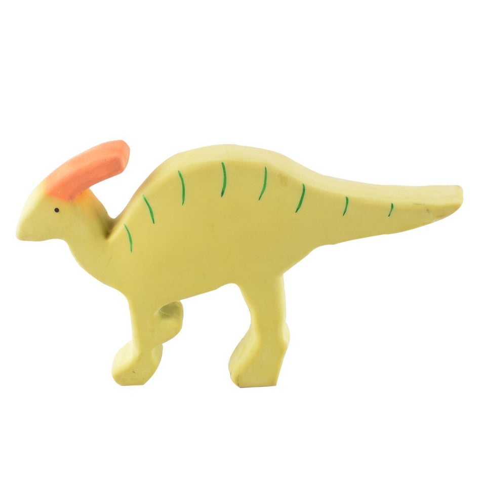 Baby Parasaurolophus Organic Natural Rubber Toy