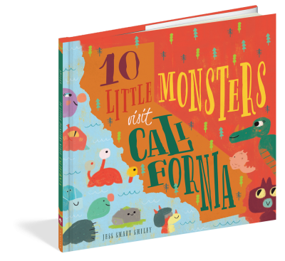 10 Little Monsters - California Book