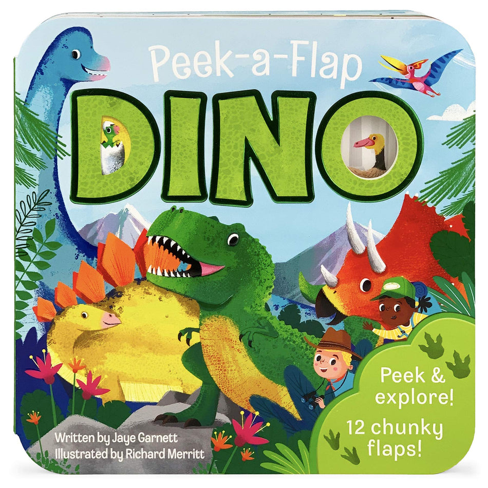 Dino: Peek-a-Flap Board Book