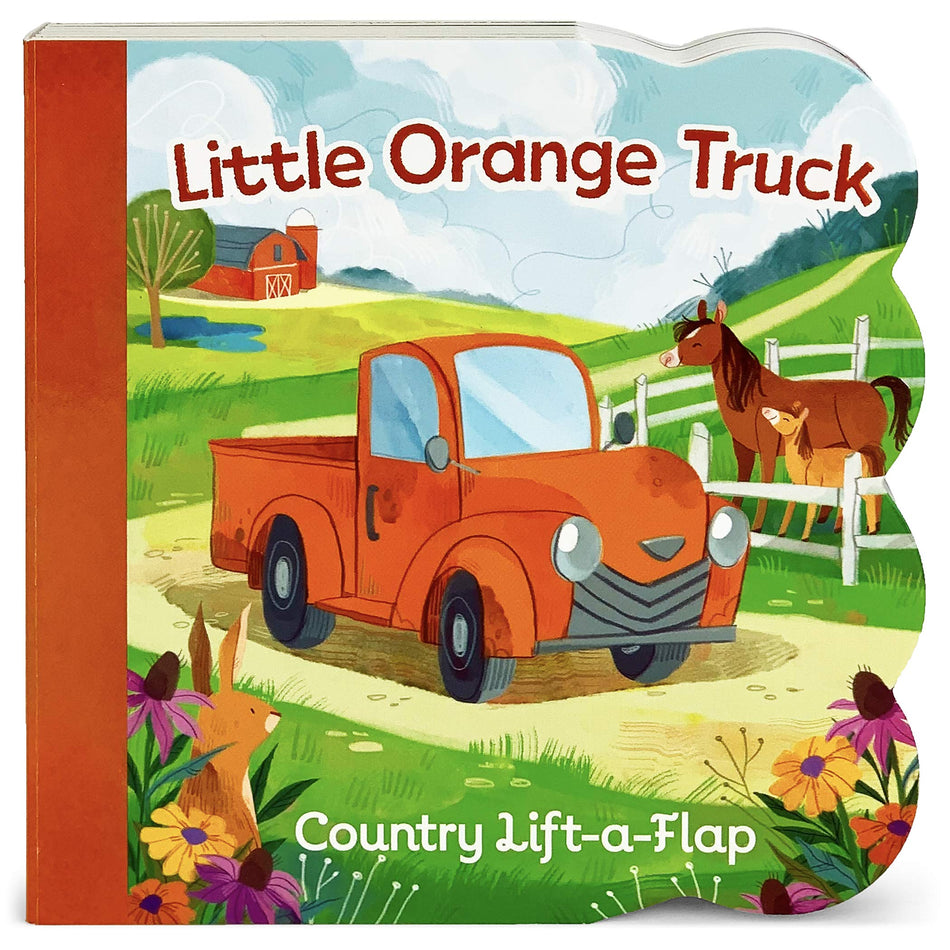 Little Orange Truck Chunky Lift-a-Flap Board Book