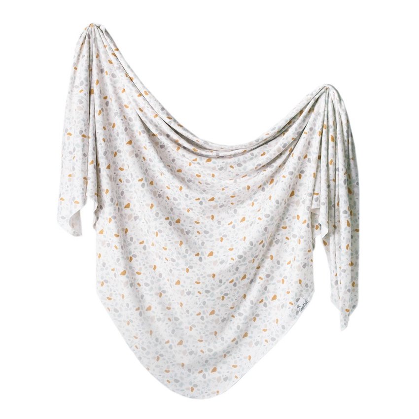 Copper Pearl Arlo Knit Swaddle Blanket