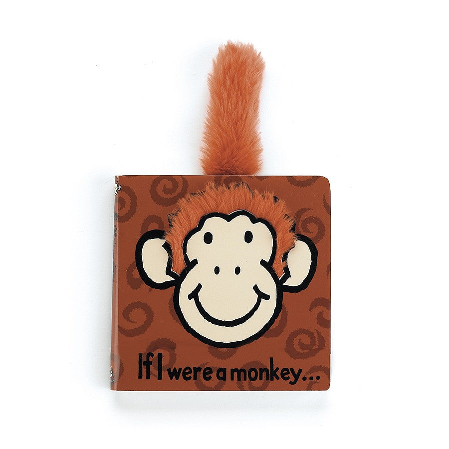 JellyCat If I Were A Monkey Book