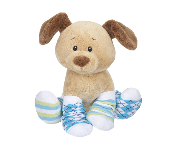 Baby Ganz Blue Doggysocks Plush