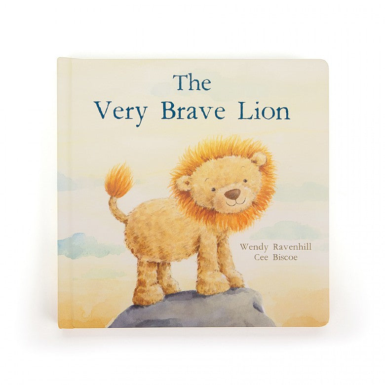 Jellycat The Very Brave Lion Book