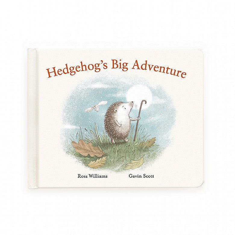 Jellycat Hedgehog's Big Adventure Book