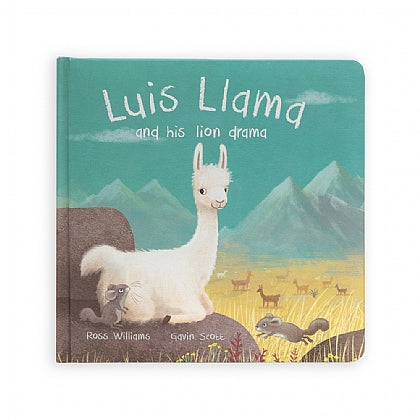 Jellycat Luis Llama Book