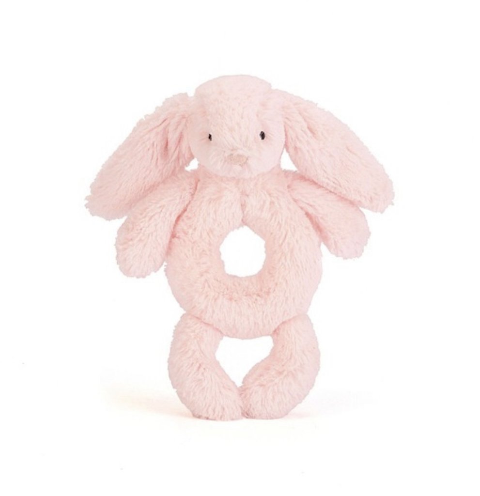 Jellycat Bashful Bunny Rattle Blush