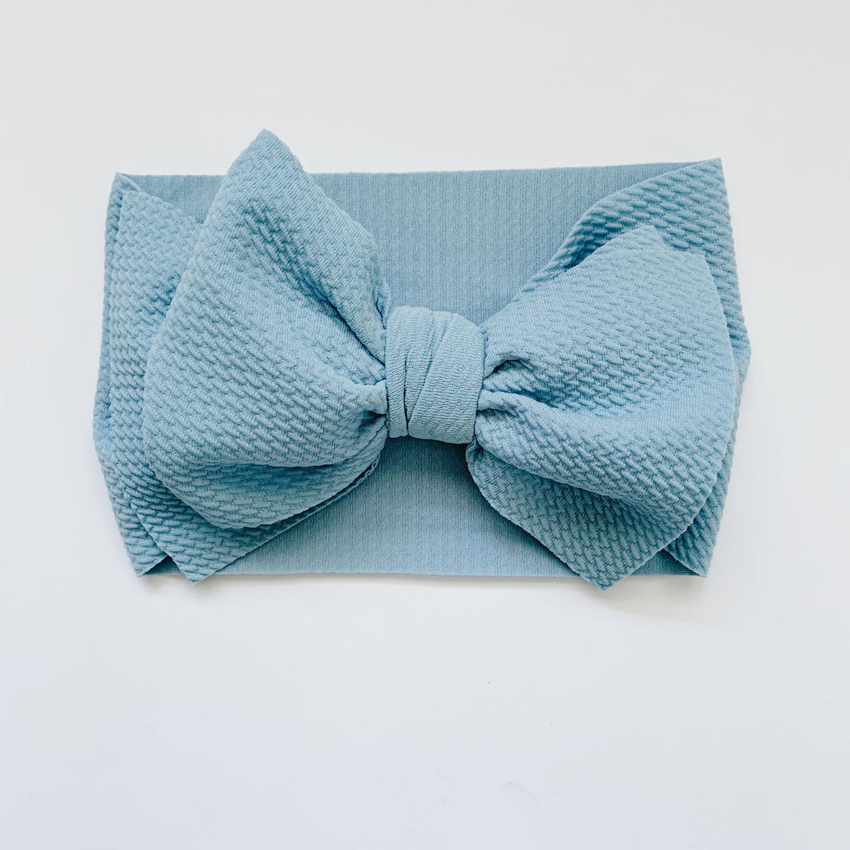 Sugar + Maple Baby Headwrap in Light Blue