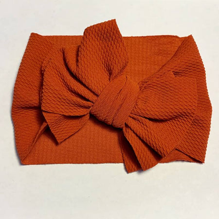 Sugar + Maple Baby Headwrap - Rust