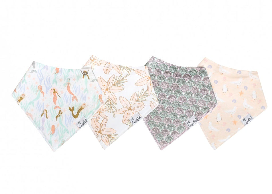 Coral Bandana Bibs