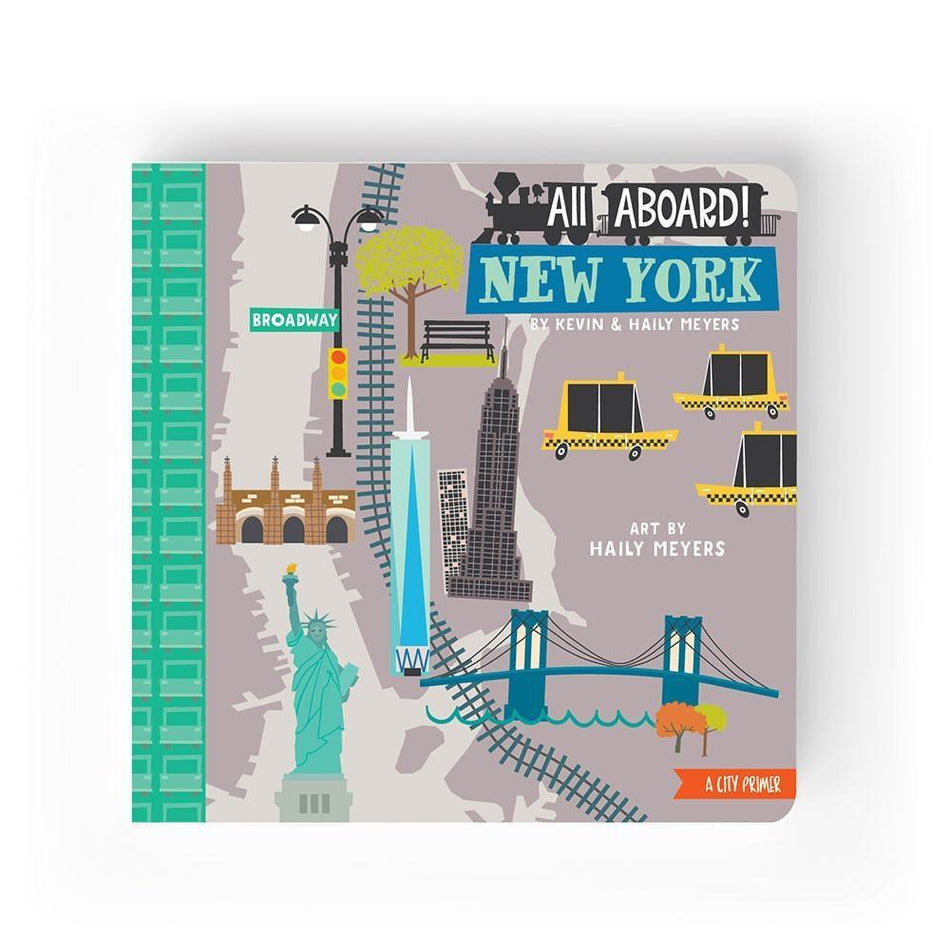 All Aboard New York: A City Primer Children's Baby Book