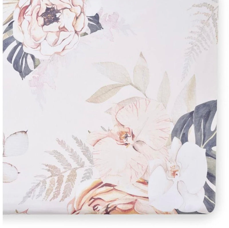 Oilo Vintage Bloom Crib Sheet