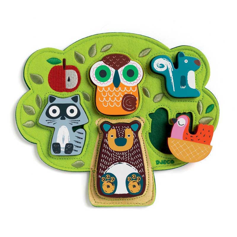 Djeco Oski Wooden Puzzle