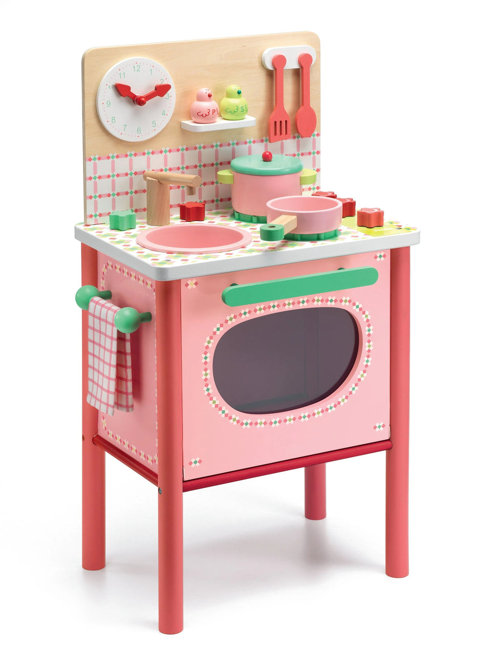 Lila's Wooden Cooker Set